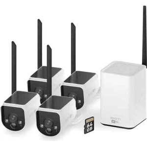 Swann MaxRanger4K Solar Security System Kit Wireless Cameras x4 SWNVK-MR4KSD4 - Picture 1 of 10