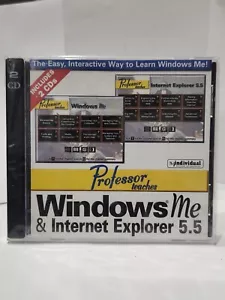 PROFESSOR TEACHES WINDOWS ME & INTERNET EXPLORER 5.5 Sealed - Picture 1 of 2