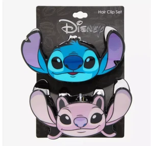 Juego de pinzas para el cabello Disney Lilo & Stitch Stitch Stitch & Angel 2 garras - Imagen 1 de 4