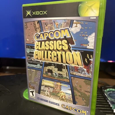 Capcom Classics Collection (Microsoft Xbox, 2005) Cib Tested Compilation - Image 1 of 4