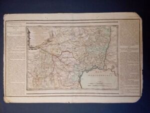 Desnos .Carte : GOUVERNEMENS DE LANGUEDOC,DE ROUSSILLON ,DE FOIX. 1771.