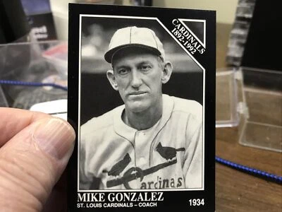 1992 The Sporting News Conlon Collection Mike Gonzalez #655 - Image 1 of 2