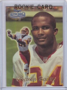 CHAMP BAILEY ROOKIE CARD Topps Gold Label 1999 FOOTBALL RC Denver Broncos HOFer! - Foto 1 di 2