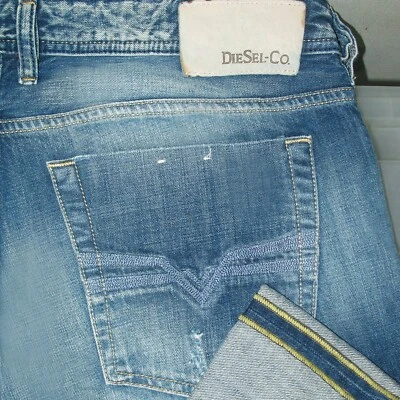 *QUENTE AUTÊNTICO Jeans Masculino DIESEL ZATINY 8QL BOOTCUT ANGUSTI 36 x32 (Ajuste 36x33) - Imagem 1 de 4