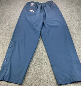 Denver Broncos Pants Mens XL Track Sweat Warm Up Practice NFL Nike On Field - Picture 1 of 11