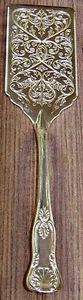 Spatola rettangolare per torte Sheffield Silverplate - Foto 1 di 1