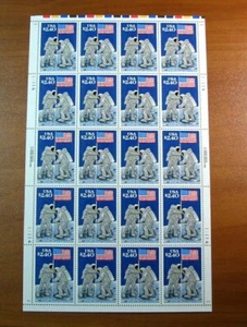 US Stamps Scott# 2419 Moon Landing 1989 Pane of 20 MNH L491 (2) - Picture 1 of 1