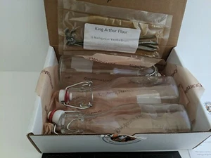 King Arthur Flour Homemade Vanilla Kit. Bottles, Beans, Instructions Labels  - Picture 1 of 6