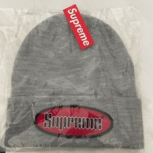 Supreme 套头帽灰色帽子男士| eBay