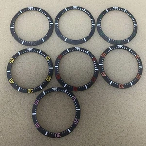 38mm*30.5mm Ceramic Inclined Watch Bezel Insert Mens Watch Repair Accessories - Picture 1 of 16