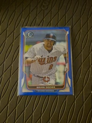 (195/250) Brian Dozier 2014 BOWMAN CHROME Baseball Card - Image 1 of 3
