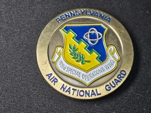 Pennsylvania Air National Guard Command Solo EC-130J Challenge Coin 1.5" - Picture 1 of 3