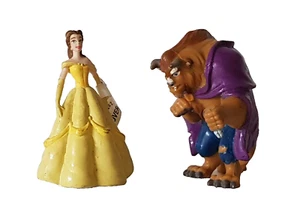 "La Bella e la Bestia" Disney/Applause Belle NUOVA e LA Bestia USATA - cm. 6,2 - Bild 1 von 4