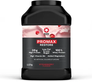 Maxinutrition Promax Restore Whey Concentrate Protein Powder for Muscle Growth a - Picture 1 of 12
