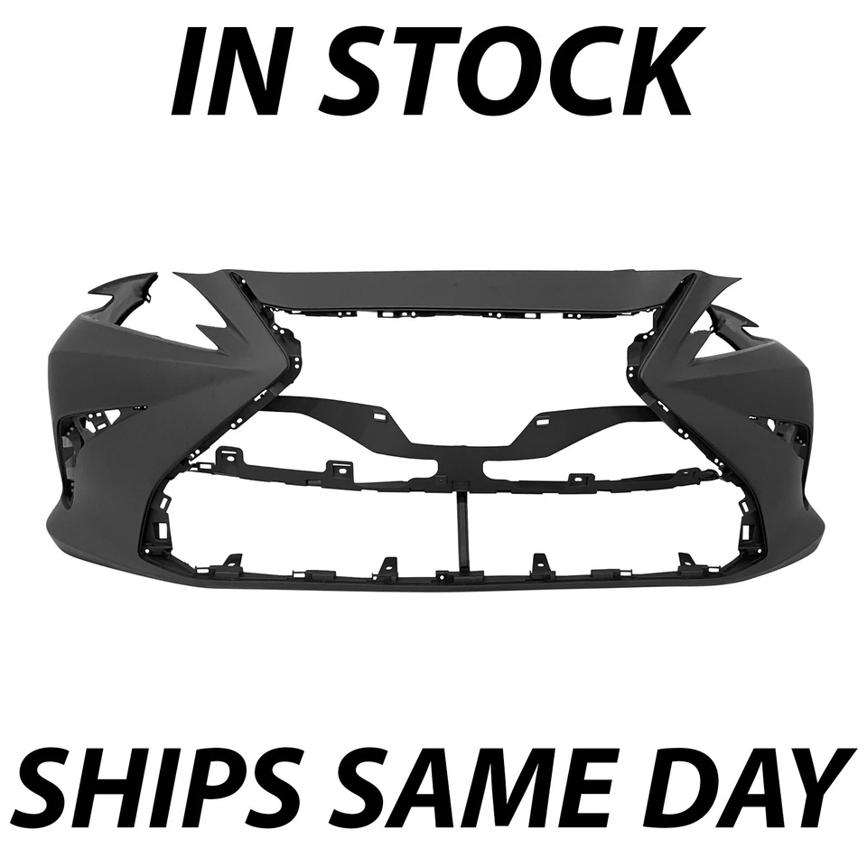 NEW Primered Front Bumper Cover Fascia for 2019-2025 Lexus ES250 ES350 ES300H Foto 1 de 4