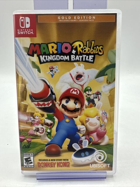 Jogo Mario + Rabbids Kingdom Battle - Nintendo Switch - ShopB - 14 anos!