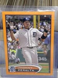 2012 Topps ORANGE SP /190 Jhonny Peralta Tigers #54 - Picture 1 of 3