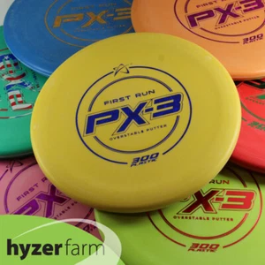 Prodigy FIRST RUN PX-3 300 *elige peso y color* Disco de golf putter Hyzer Farm - Imagen 1 de 14