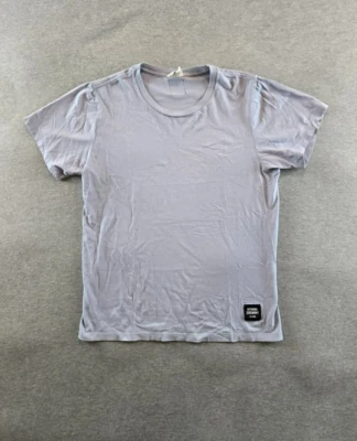 Camiseta Ceremonia de Apertura X Calvin Klein Para Hombres Pequeña Camiseta Lila Cuadrada Algodón Raro Foto 1 de 4