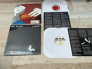 Big Black - It's Toasted + LUNGS 2 x Vinyl STEVE ALBINI Shellac RAPEMAN new - Picture 1 of 12