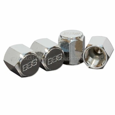 4x Genuine BBS Valve Dust Caps, Screw on BB 0915023 - Image 1 of 2