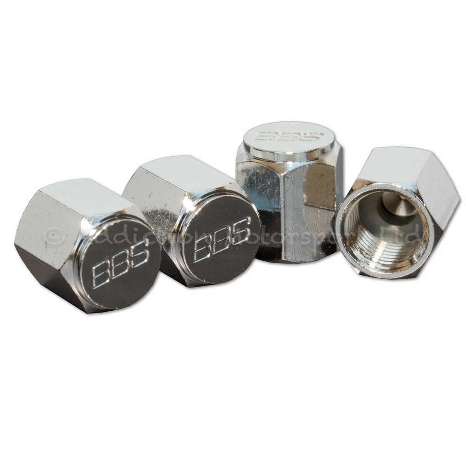 4x Genuine BBS Valve Dust Caps, Screw on BB 0915023 - Image 1 of 2