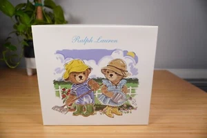 Ralph Lauren Polo Bear Cotton 5-Piece Gift Set White 9M Brand New - Picture 1 of 7