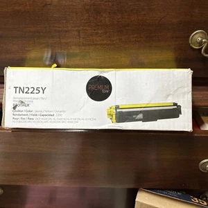 Replacement Brother TN225Y Replacement High Yield Toner Cartridge - Yellow - NEW - Picture 1 of 2
