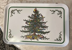 Spode Christmas Tree Melamine Tray - Picture 1 of 1