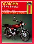 Haynes Manual 0474 for Yamaha YB100 Singles (73 - 91) workshop/service/repair