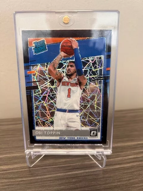 2020-21 Donruss Optic #158 Obi Toppin Black Velocity #/39