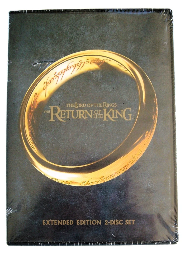 Return of The King 2 Disc Extended Edition JRR Tolkien Biography DVD Set