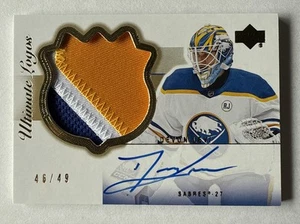 DEVON LEVI 2023-24 Ultimate Logos /49 SP ROOKIE AUTO PATCH SP RC #46/49 UD Sabre - Picture 1 of 3