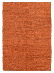 Vintage Hand Woven Carpet 6'9" x 9'7" Traditional Wool Kilim Rug - Picture 1 of 9