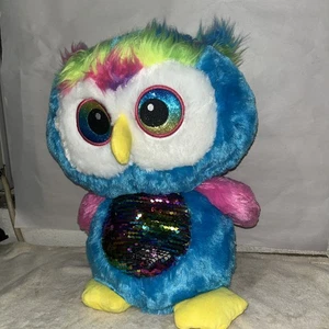 Fun & Fun Toys Inc Eule Plüsch 17 in mehreren Farben blau - Bild 1 von 4