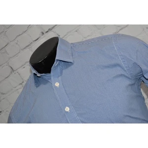 UNTUCKit Hemd Knopfleiste Herren Größe Small Stretch Performance Mischung Blau - Bild 1 von 8