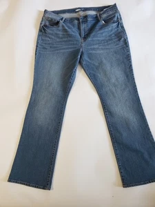 Old Navy Jeans Womens 16 Blue Medium Wash Original Boot Cut Denim - Picture 1 of 11