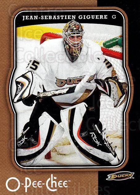 2007-08 O-Pee-Chee #1 Jean-Sebastien Giguere - Image 1 of 1