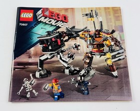 LEGO Movie 70807 MetalBeard's Duel Instruction Manual ONLY