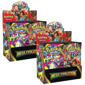Pokemon ME1 Mega Evoluzione Booster Box Potenziati (Confezione da 2) - Foto 1 di 2