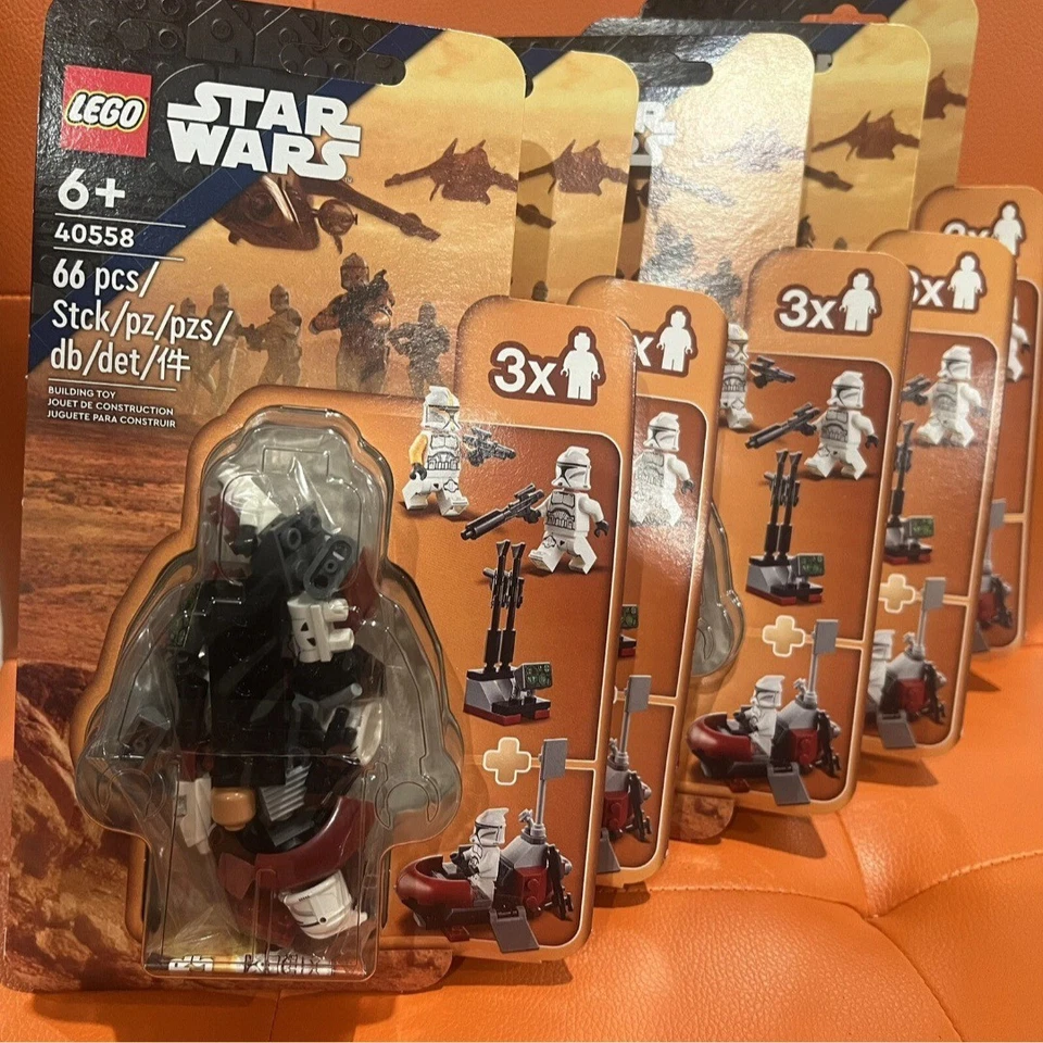 Lego Star Wars: Clone Trooper Command Station 40558 Novo em folha lacrado (lote de 5) - Imagem 1 de 1