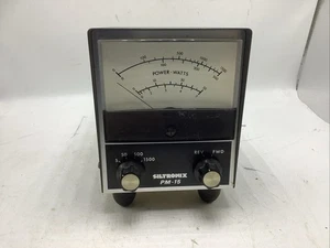 SILTRONIX PM-15 HF HAM WATTMETER 5-50-500-1500 WATTS - UNTESTED - Picture 1 of 10