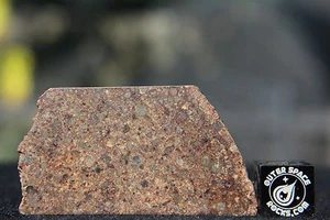 NWA 10686 L3 Primitiver Chondit Meteorit 9,1 Gramm Teil Scheibe - Bild 1 von 3