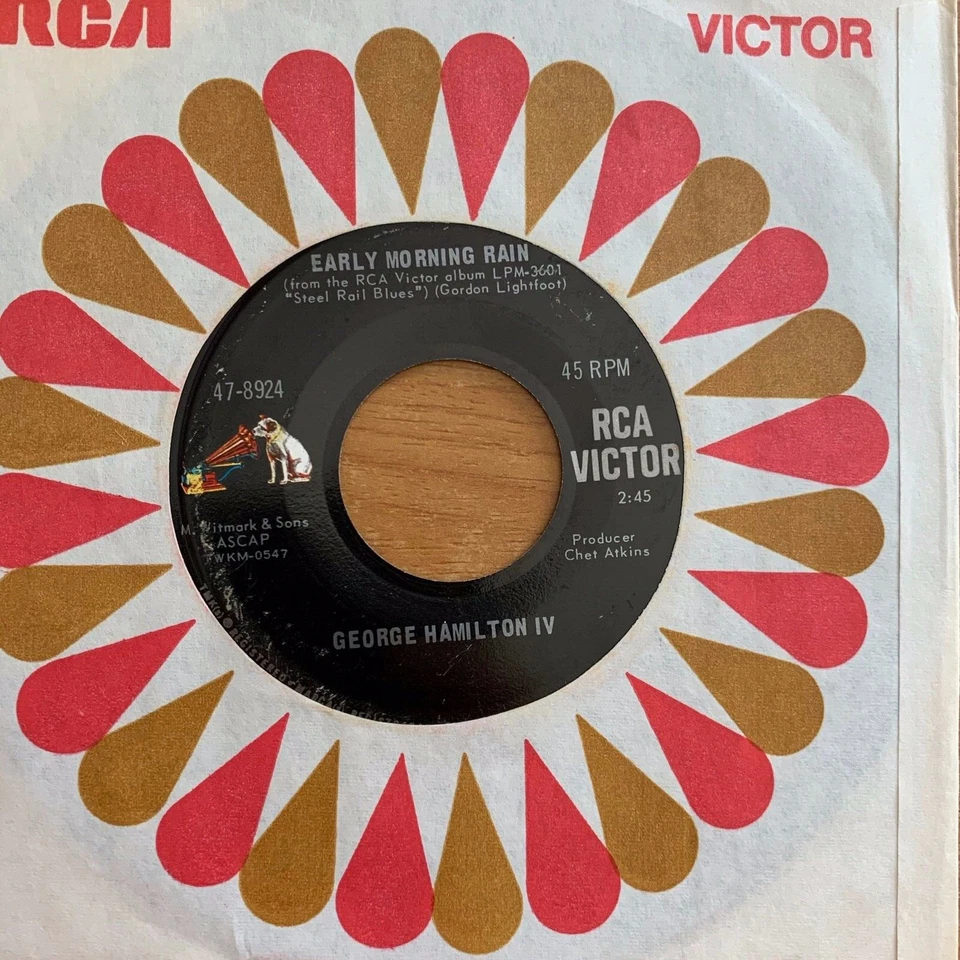 George Hamilton IV - Early Morning Rain // 7" - 1. US-Pressing 1966 - TOP - Bild 1 von 1