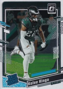 2023 Panini Donruss Optic #282 Kelee Ringo Rated Rookie Philadelphia Eagles - Bild 1 von 2