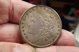 1900-P Morgan Silver Dollar XF+ - Picture 1 of 2