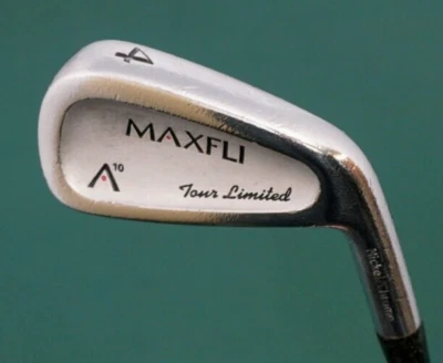 Empuñadura MAXFLI A10 Tour Limited níquel/cromo 4 hierro varilla de acero rígido golf Pride Foto 1 de 4