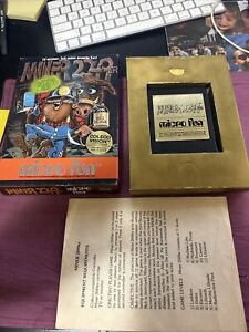 Vintage rare 1982 ColecoVision MINER 2049er w/box case & manual tested FREE SHIP
