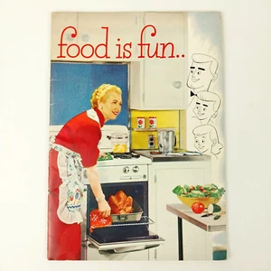 Vintage 1950s Food Is Fun Cookbook American Gas Association Recipe Booklet - Picture 1 of 5