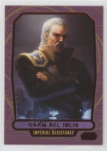 2013 Topps Star Wars Galactic Files Series 2 Red /35 Garm Bel Iblis #543 12hz